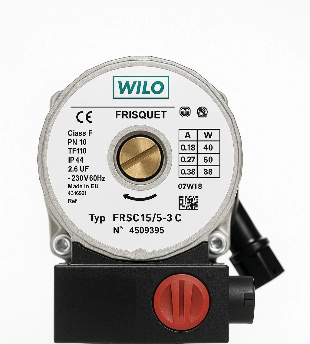 Circulateur de chauffage 3 vitesses WILO RS25/6 ou RS25/6-3 P (Entraxe Circulateur de chauffage 3 vitesses WILO RS25/6 ou RS25/6-3 P (Entraxe