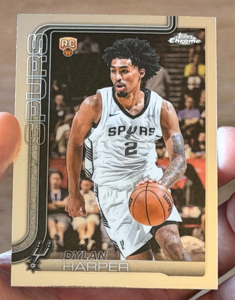 2025-26 Topps Chrome Dylan Harper Rookie #252