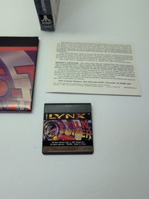 S.T.U.N. RUNNER Atari Lynx Complete Nice CIB STUN RUNNER TESTED FAST SHIP! 