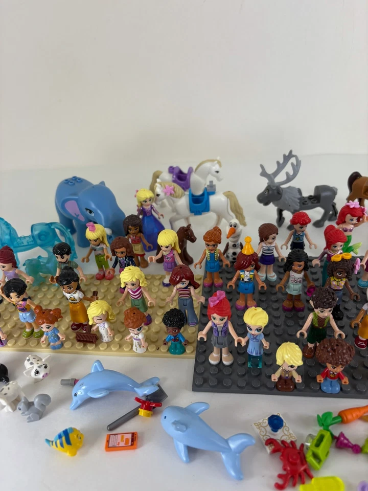 Lot Of 62 Lego Friends Mini Figures Disney Princess & Pets - Image 4 of 4