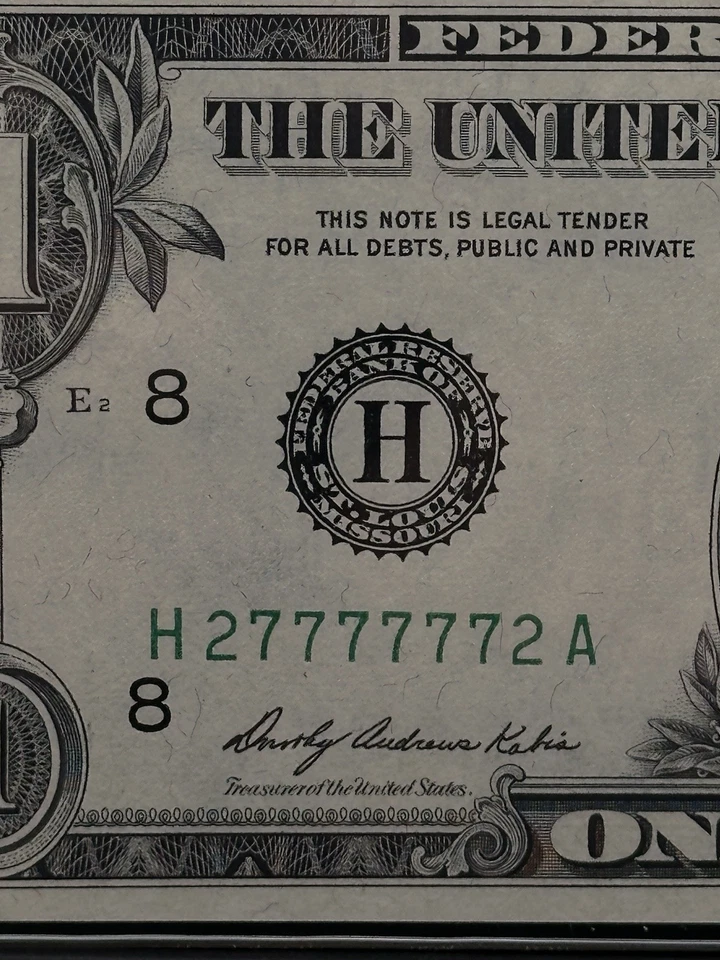 1969- $1 DOLLAR BILL SUPER RADAR Very Nice Piece For Your Collection - Image 2 of 4