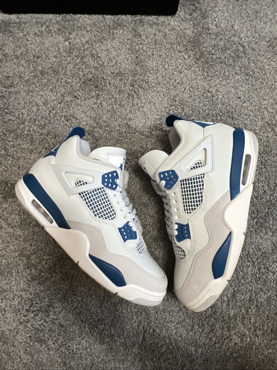 Air Jordan 4 Military industrial Blue Sz 10.5 DS Jordan 4 Retro Military Blue (2024) Size 10.5, DS BRAND NEW  main image 3