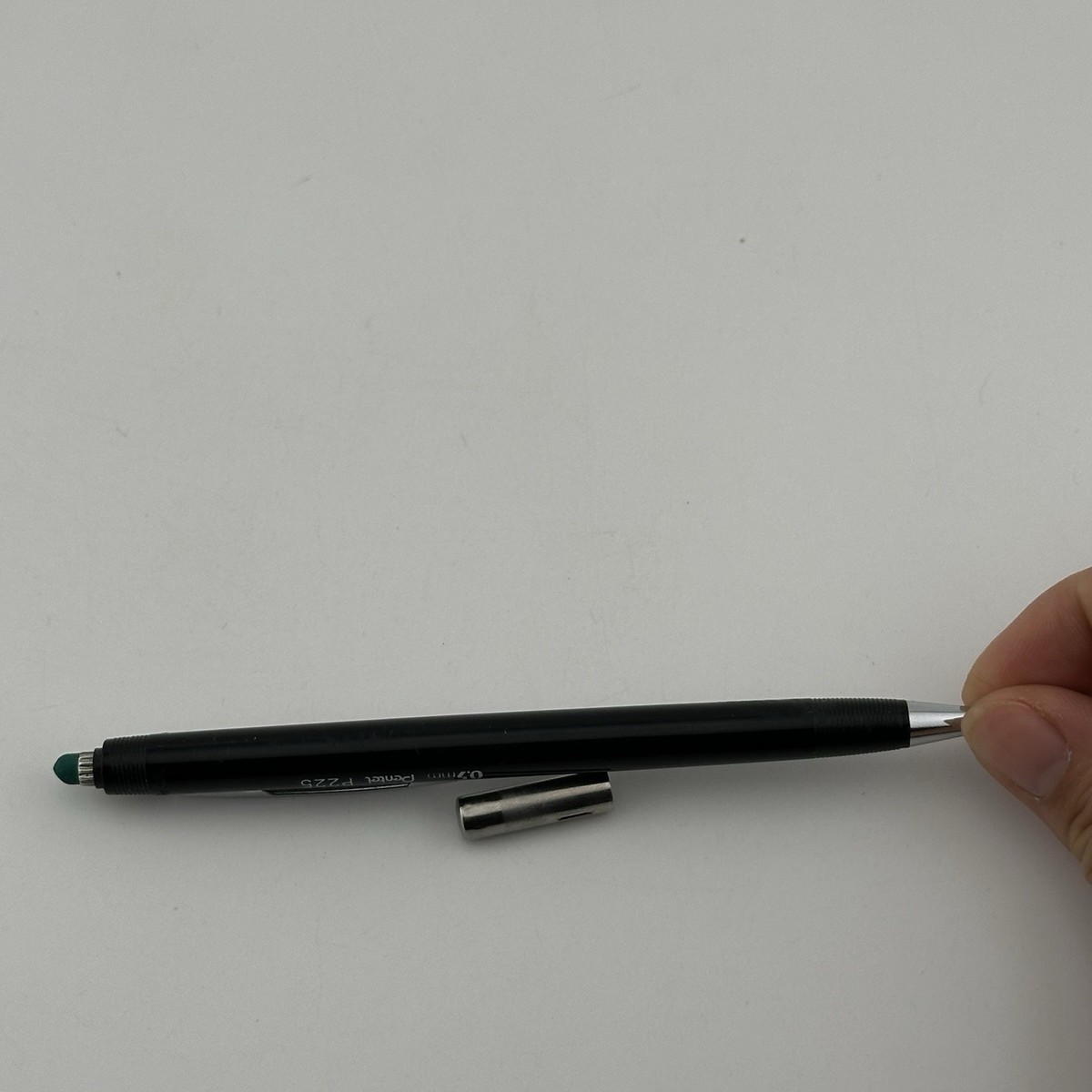 Vintage Pentel P225 0.5mm Mechanical Pencil Black Japan Drafting