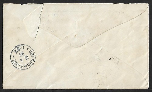 PERU TO GERMANY EMBOSSED POSTAL ENTIRE + 3 ON COVER 1893 - 第 2/2 張圖片