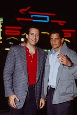 Robert Firth Ed Marinaro behind the scenes making of the ABC tv mo- Old Photo