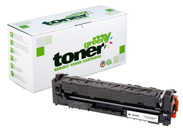 My Green Toner Zu Hp CF530A / 205A Schwarz - Ca. 1100 Seiten-image