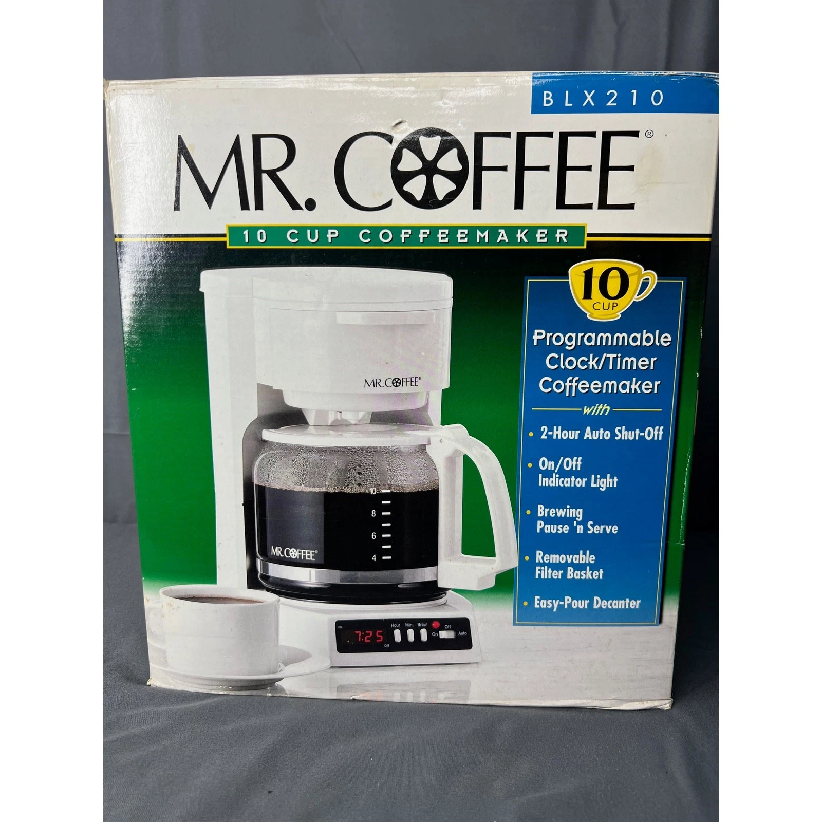 Mr. Coffee BLX210 Programmable 10-Cup Coffee Maker