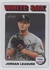 2024 Topps Heritage High Number SP White Border Jordan Leasure #716 09br