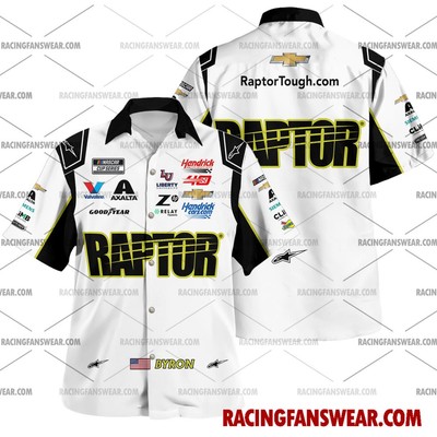 William Byron Nascar Racing 2024 Hendrick Motorsports Raptor Uniform  Clo