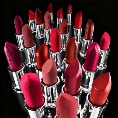 MAC Cosmetics  M·A·Cximal Silky Matte 12HR Wear Lipstick,26 colors,0.12 oz
