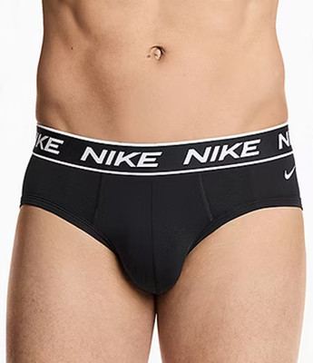 Sexy Men's Nike All Day Microfiber Stretch Brief - Medium - Black