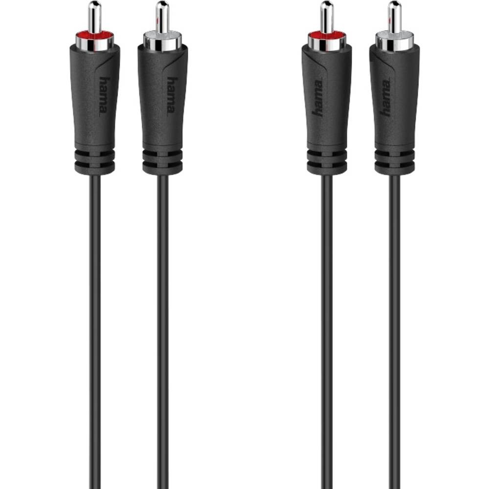 Hama 00205257 Cinch Audio Anschlusskabel 2-х сторонний фиксатор - 2-х сторонний фиксатор 2690₽