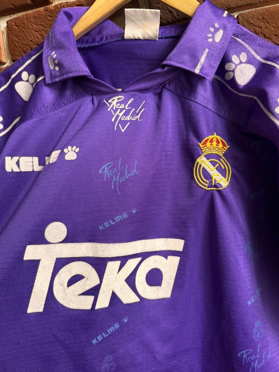 Vintage Kelme 90s Real Madrid Special football shirt 1994/95 | eBay