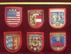 Lot of 6◇Vintage 1960's◇Souvenir◇Travel◇Felt◇Patches◇USA◇Europe◇Germany◇Spain  — photo 1