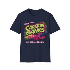 Carlton Banks Dance Studio T-Shirt S-3XL Softstyle Gildan Graphic Tee Carlton Banks Dance Studio T-Shirt S-3XL Softstyle Gildan Graphic Tee
