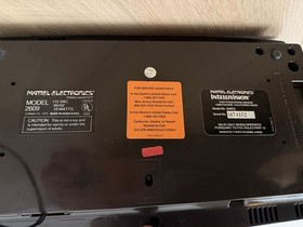 Mattel 2609 Intellivision Game Console With 12 Games tested working 