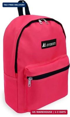 Everest Basic Backpack, Hot Pink, One Size