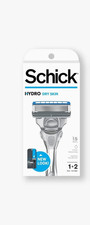 Schick Hydro Dry Skin Mens 5-Blade Razor Hand...