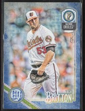 2018 Topps Gypsy Queen #183 Zach Britton Indigo #/250
