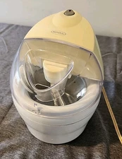 Rival Electric Ice Cream Maker 1.5 Quart ,Easy Recipes ,Good Condition,Manual