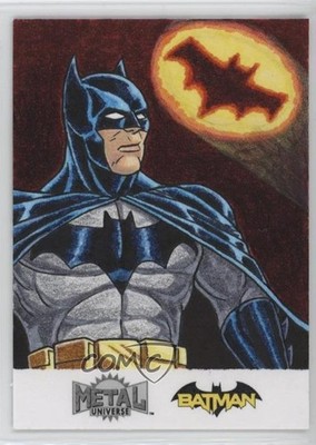 2025 Skybox Metal Universe Batman Sean Thornton #SKT Auto Sketch 0s87