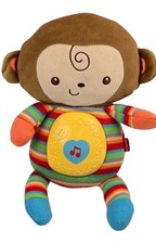 Fisher Price My Little SnugaMonkey Sleepytime Plush Monkey Soother Baby Lovey