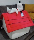 Rare Miniso Snoopy Dog House Bed Pet  Red Roof Large  BRAND NEW NEVER USED 