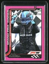 2025 Topps Chrome F1 George Russell Austria GP Winner Pink 025/250 #103