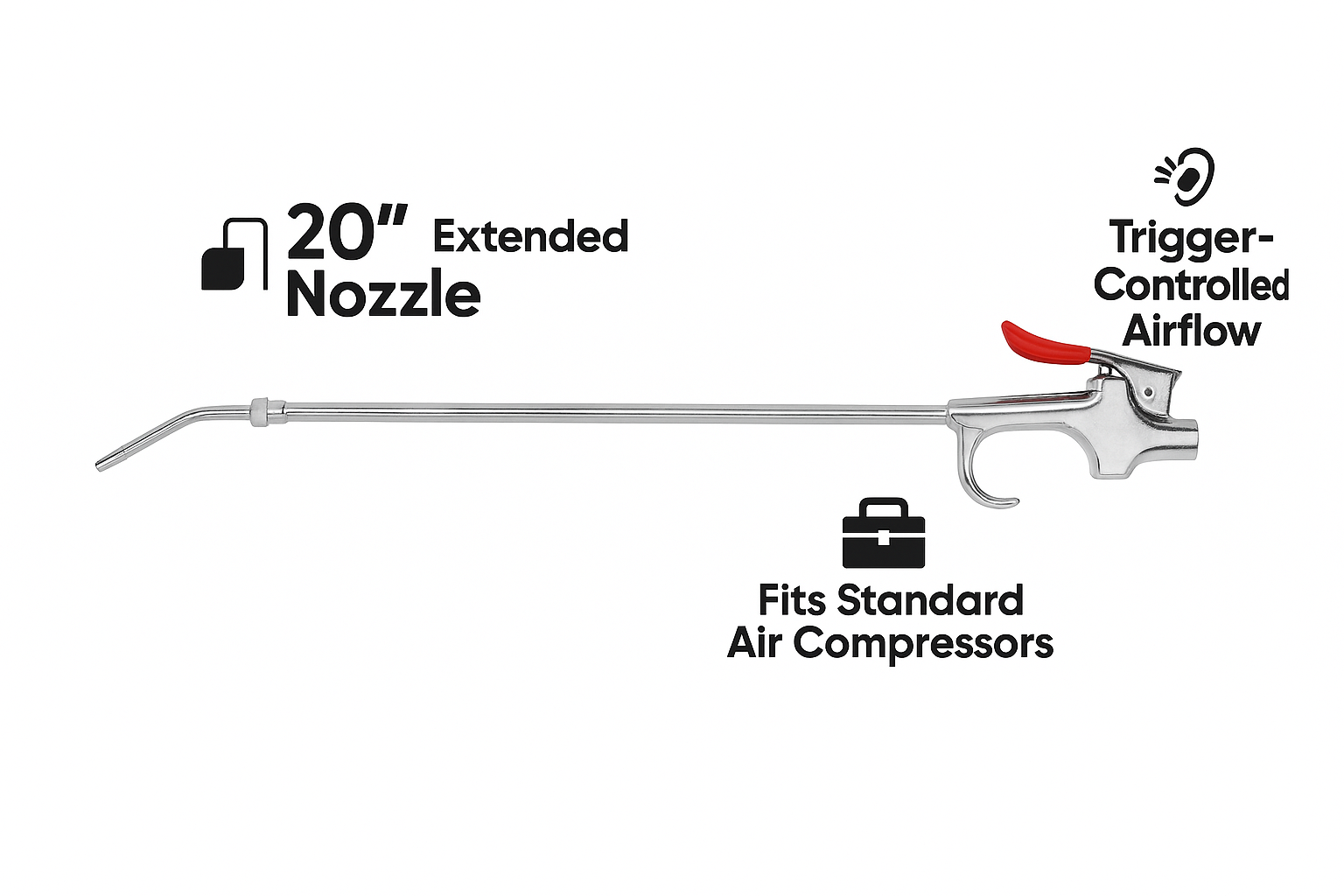 Air Blow Gun w/ 20