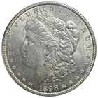 United States 1898 Morgan Dollar 1 Dollar 0.900 Silver - AU