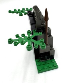 LEGO Ghostly Hideout 1596 Set 100% Complete 1993 - No Box or Instructions