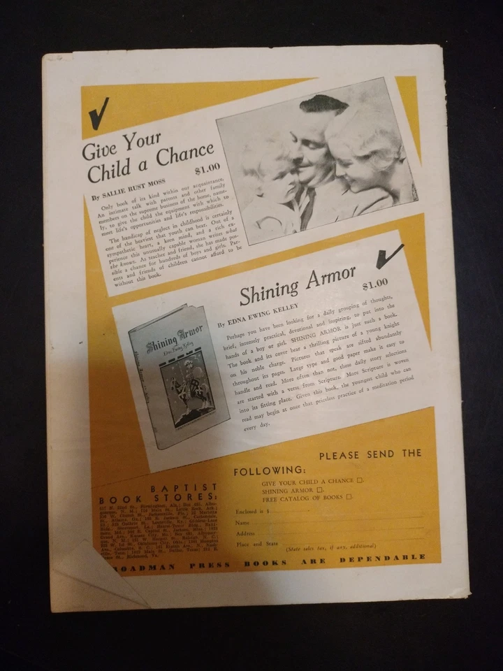 1939 issue of The Better Home Magazine Southern Baptist Convention Series Foto 2 de 2