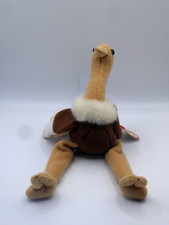 Ty Beanie Babies Retired STRETCH the Ostrich w/ TAG