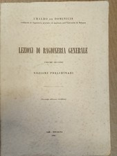 Lezioni di Ragioneria Generale - De Dominicis - vol. secondo - SAB BOLOGNA 1966