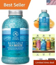 Natural Relaxation Bath Salt Sea Breeze 21.16 Oz - Ginseng, Seaweed  Orange