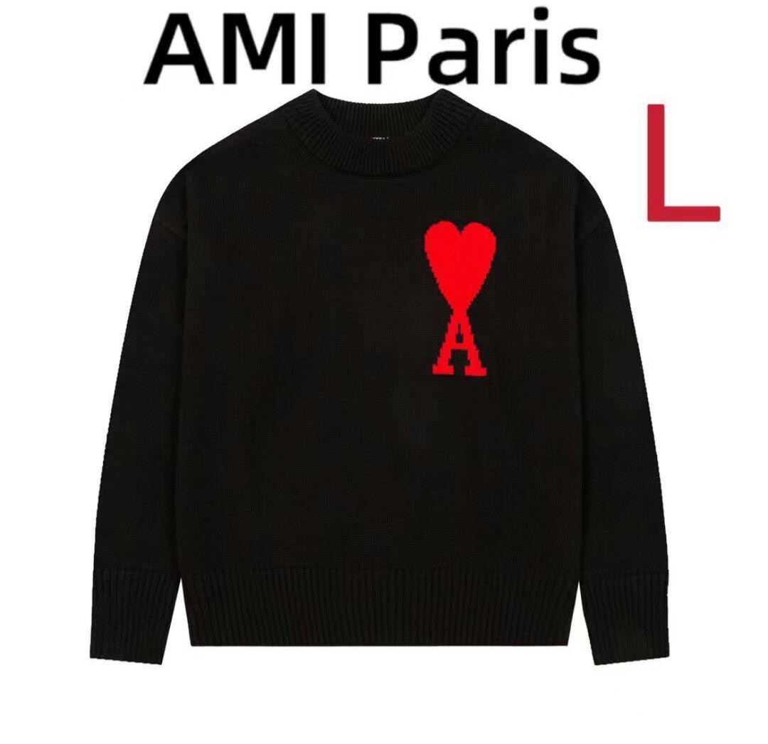 Ami Paris Amiparis Knit Sweater For Both Men And Women L Limited