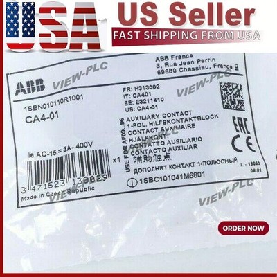 1Pc ABB CA4-01 auxiliary switch block | 1SBN010110R1001-