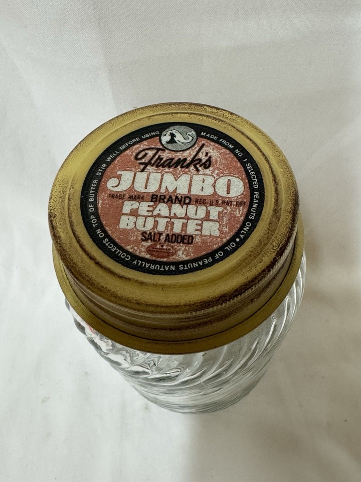 Franks Jumbo Brand Peanut Butter Jar | eBay