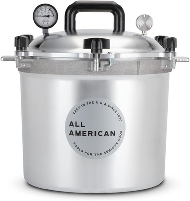 #ad 1930: 21.5qt Pressure Cooker Canner The 921 Exclusive Metal to Metal Sealing $422.95