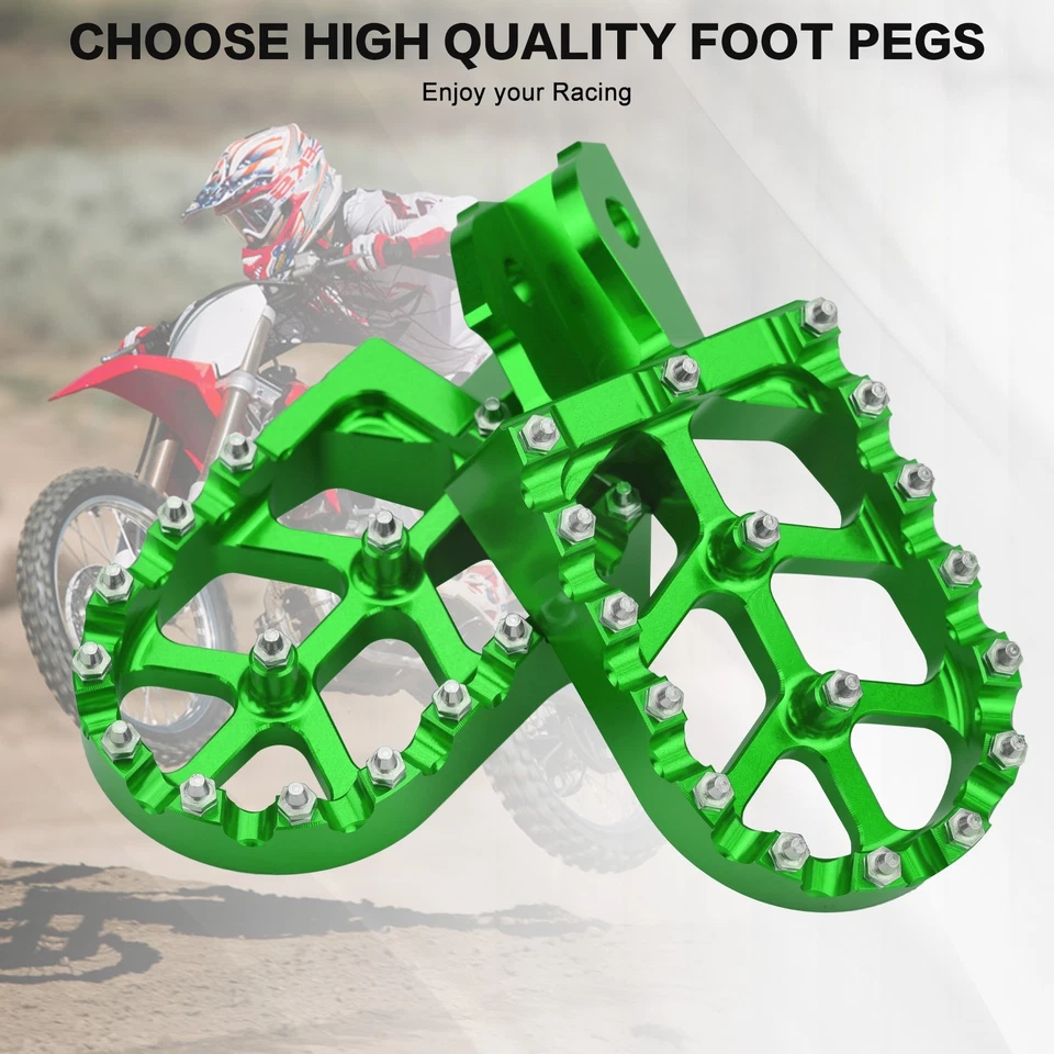 Clavijas de pie CNC para moto de cross para Honda CRF150F CRF230F CRF250F XR125L XR150L Sur Ron Foto 2 de 4