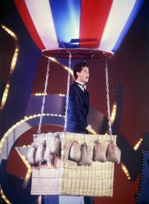 Dutch actor singer Danny de Munk seen during the Dutch Tros TV Ste- Old Photo
