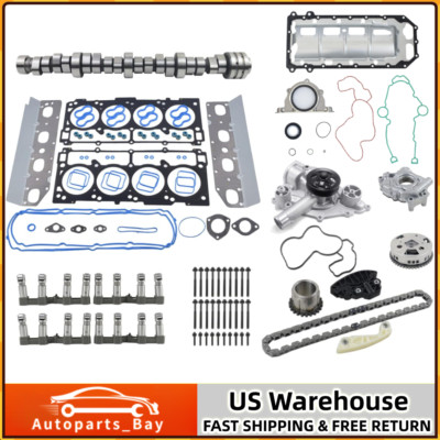 NEW MDS Lifters timing chain kit camshaft kit for Chrysler Jeep Dodge 5.7L 09-15