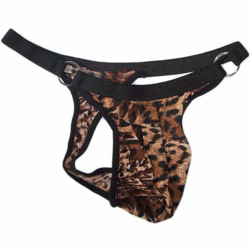 G11 LO ÚLTIMO HOMBRE TANGA DE CUERDA IMPRESA Leopardo Tigre Camuflaje - Imagen 5 de 9
