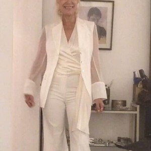 white blazer ebay