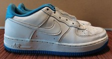 NIKE AIR FORCE 1 ESS GS DV1331 101 White Blue sz 5Y