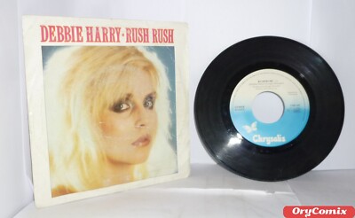 DEBBIE HARRY - RUSH RUSH - VINYL 7'' ZOLL 45 RPM UMDREHUNGEN GUTER ZUSTAND