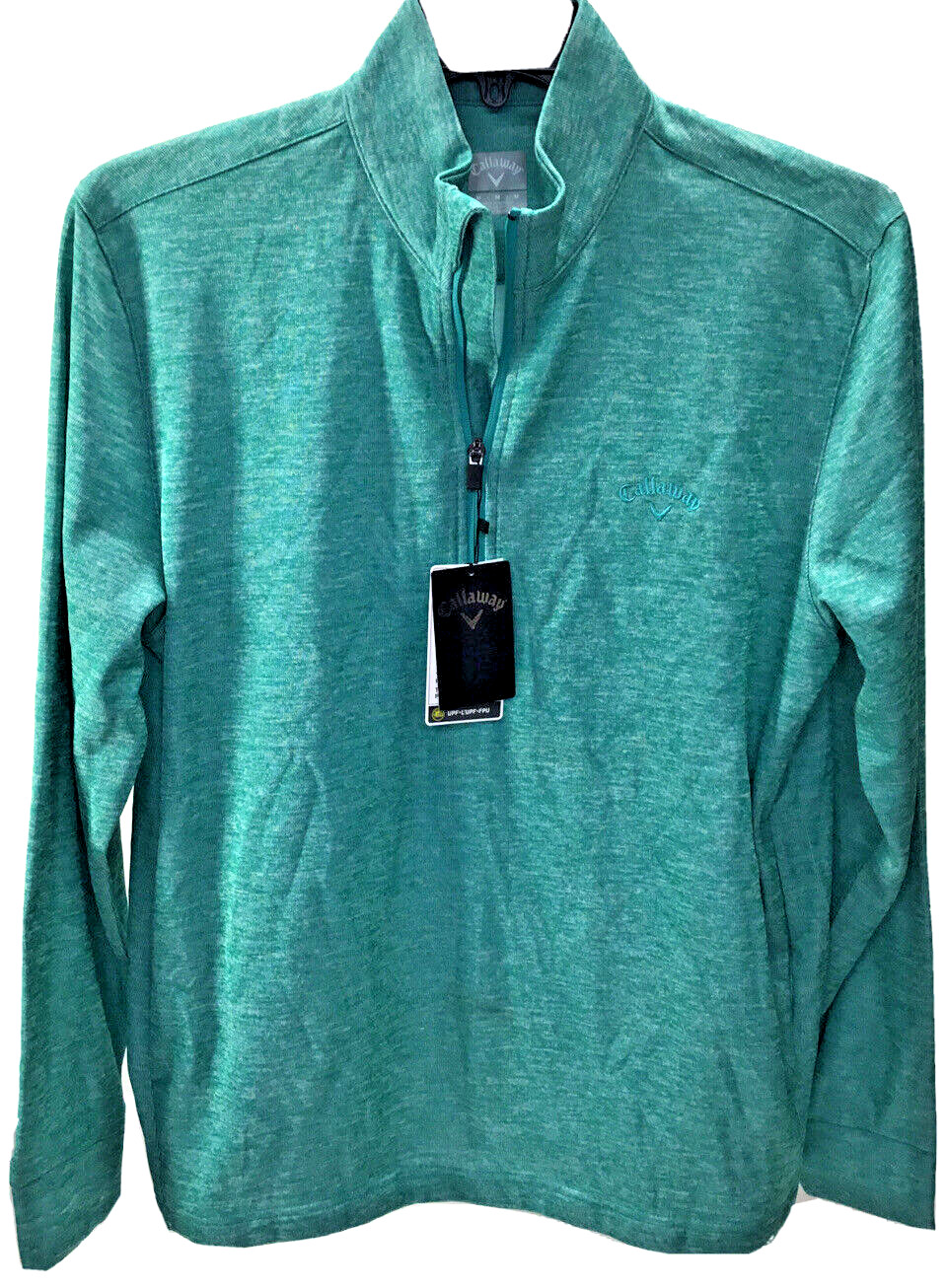 Мужской свитер Callaway на молнии с длинным рукавом 14 Baltic Heather M 7890₽