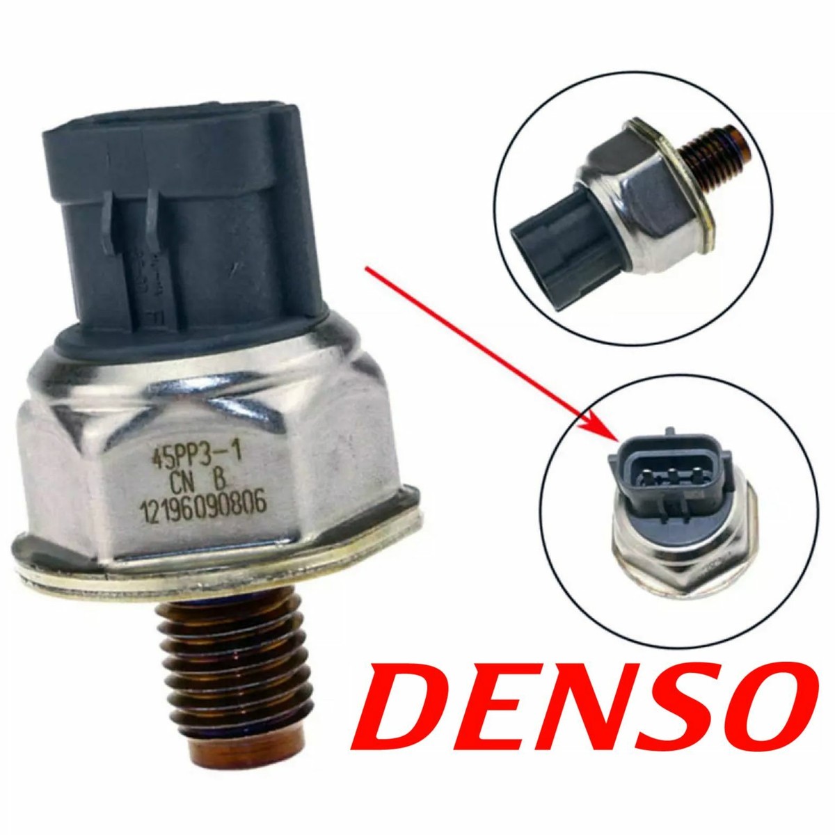 Fuel Rail High Pressure Sensor For Peugeot For Citroen Berlingo 9655465480 6PH10012 96.554.654.80 6PH1001.2