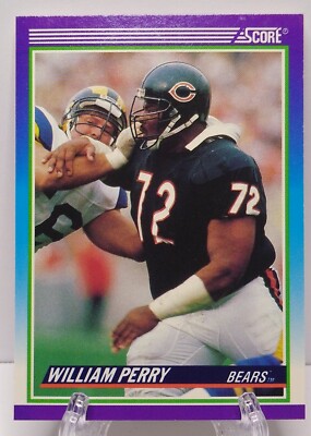 William Perry 1990 Score #509 Chicago Bears Football Card | eBay
