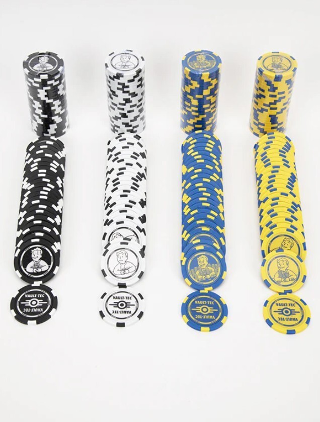 Fallout Vault-Tec C.H.I.P.S. ポーカーセット Fallout Vault-Tec C.H.I.P.S. Poker Set – Official Bethesda